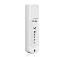  USB  64GB  Transcend  JetFlash 370  белый 