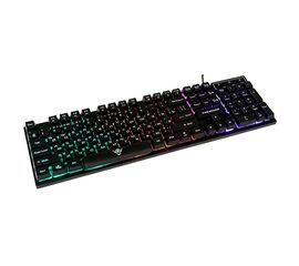  Клавиатура Nakatomi Gaming KG-23U мембранная игровая с подсветкой USB (black) (133005) 