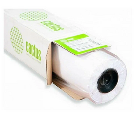  Бумага Cactus CS-PCM90-61045 матовое универсальная 24"(A1) белый (1рул) 