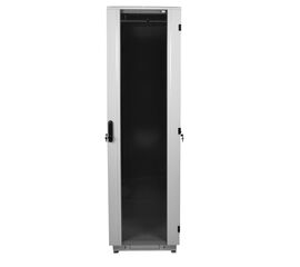  ЦМО Шкаф телекоммуникационный напольный 42U (600x600) дверь стекло (ШТК-М-42.6.6-1ААА) (3 коробки) 