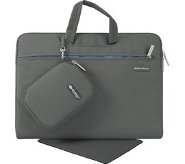  Сумка для ноутбука WiWU Campus Slim Case 15.4" (Gray) 
