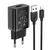  Адаптер Сетевой с кабелем Borofone BA52A Gamble 1USB/5V/2.1A +lightning (black) 