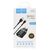  Адаптер Сетевой с кабелем Hoco C12Q 1USB/5V/3A QC3.0+micro USB (black) 