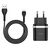  Адаптер Сетевой с кабелем Hoco C12Q 1USB/5V/3A QC3.0+micro USB (black) 