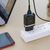  Адаптер Сетевой с кабелем Hoco C12Q 1USB/5V/3A QC3.0+micro USB (black) 