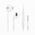  Проводные наушники с микрофоном вкладыши - EaePods MD827ZM MEDIUM (white) 