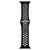  Ремешок силиконовый двухцветный для Apple watch - 38-40 mm (S3/S4/S5 SE/S6), черно-белый 