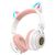  Bluetooth-наушники полноразмерные Borofone BO18 cat ear (white) (213600) 