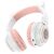  Bluetooth-наушники полноразмерные Borofone BO18 cat ear (white) (213600) 