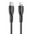  Кабель Type-C - Apple lightning Borofone BX51 Triumph, 100 см 2,4А (black) (133814) 