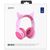  Беспроводные наушники PERO BH03 Pink, полноразмерные 