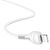  Кабель USB HOCO X37 Cool USB - Lightning, 2.4А, 1 м, белый 