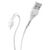  Кабель USB HOCO X37 Cool USB - Lightning, 2.4А, 1 м, белый 
