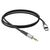  Аудиокабель HOCO UPA22 AUX Jack 3.5 (m) - Type-C (m), 1 м, черный 