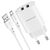  Сетевое зарядное устройство BOROFONE BN2 super fast 2xUSB с Кабелем USB - Micro, 2.1A, белый 