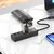  Переходник HOCO HB25 Easy Mix, Type-C - 1*USB3.0 + 3*USB2.0, черный 