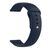  Ремешок - WB34 20 мм универсальный Sport Band силикон на кнопке (dark blue) (227519) 