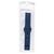  Ремешок - WB34 20 мм универсальный Sport Band силикон на кнопке (dark blue) (227519) 