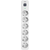  Сетевой фильтр Powercom SP-06W 1,8м 1.8м (6 розеток) белый/серый) 