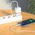  Сетевое зарядное устройство HOCO N21 Extension speed 1xUSB + 1xUSB-C с Кабелем Type-C - Lightning, 3A, 20W, белый 