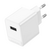  Блок питания сетевой 1 USB Borofone BAS11A Erudite, пластик, 2.1A, цвет: белый (1/70/280) 