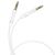  Кабель AUX, Jack 3,5mm(m) - Jack 3,5mm(m) Borofone BL16, 1.0м, цвет: белый (1/360) 