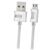  Кабель USB REMAX RC-089m Metal USB - MicroUSB, 2.4А, 1 м, белый 