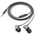  Проводные наушники BOROFONE BM73 Platinum, Jack 3.5mm, 1.2 м, серый металлик 