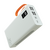  Внешний аккумулятор 30000mAh 2USB 2.1A More choice PB22-30 с кабелем (White) 