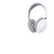  Bluetooth-наушники накладные Smart 5.1 400mAh More choice HW34S с фонариком (White Grey) 