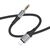  Аудиокабель HOCO UPA26 AUX Jack 3.5 (m) - Lightning (m), 1 м, черный 