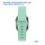  Ремешок силиконовый Great Case Sport для Apple Watch 38/40/41 мм, 225мм, на кнопке, ярко-мятный (50) 