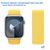  Ремешок-браслет силиконовый Great Case Solo Loop для Apple Watch 42/44/45/49 мм, M(145мм), желтый (2) 