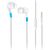  Проводные наушники внутриканальные Smart Buy SBH-014 Jack 3,5 (white) (218021) 