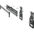  Кронштейн Hyundai SL-X3 (HMS65XF075BK24) черный 32"-65" макс.75кг настенный фиксированный 