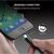  Кабель UGREEN US286 10306 USB-C 2.0 Male To USB-C 2.0 Male 3A Data Cable 2m Black 