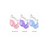 Беспроводные наушники HOCO W42 Cat ears BT headphones crystal blue 