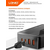  LDNIO A4809C/ Сетевое ЗУ GaN + LED дисплей/ PD+PPS+SCP+QC 4+/ 4 USB/ Выход: 3.3-20V, max 100W/ Black 