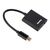  Разветвитель USB 2.0 Hama 1порт. черный (00135748) 