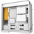  Корпус Geometric Future Model 8 Lohan White (1AM8LHWT00AA2) / mid tower, E-ATX 