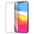  Защитное стекло HOCO A12 для iPhone 12 Mini 5.4", Full Glue 3D, 0.3mm, Test1, прозрачный+черная рамка 