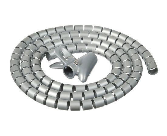  Кабельный органайзер Buro BHP CG22S Spiral Hose 20x2000mm Silver 