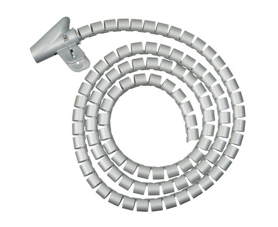  Кабельный органайзер Buro BHP CG22S Spiral Hose 20x2000mm Silver 