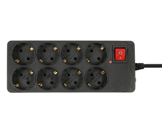  Сетевой фильтр Buro 800SH-5-B 5м (8 розеток) черный 