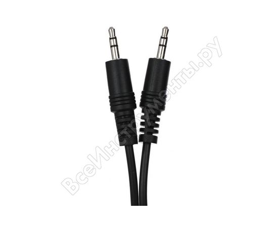  Кабель Vcom VAV7175-1.5M 3.5 Jack (M) - 3.5 Jack (M), стерео, аудио, 1.5м 