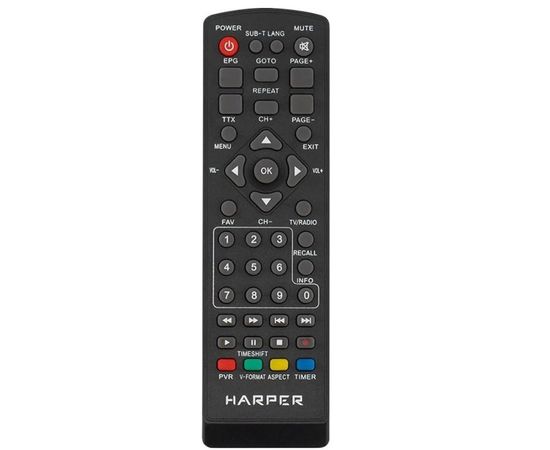  Ресивер DVB-T2 HARPER HDT2-1130 черный  DVB-T, DVB-T2+С 