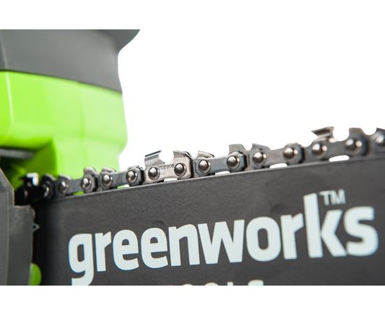  Цепная пила GreenWorks G24CS25K4 c АКБ 4Ач и ЗУ (2007707UB) 