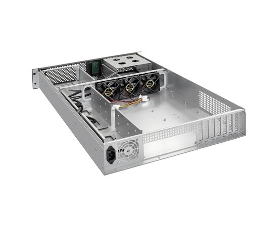  Корпус ExeGate Pro 2U650-08 EX284960RUS RM 19", высота 2U, глубина 650, без БП, 2*USB 