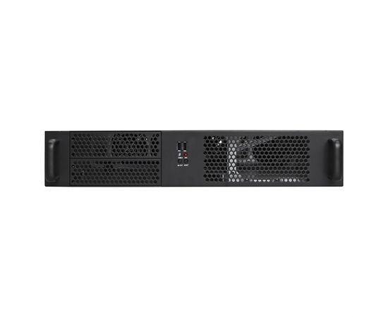  Корпус ExeGate Pro 2U650-08 EX284960RUS RM 19", высота 2U, глубина 650, без БП, 2*USB 