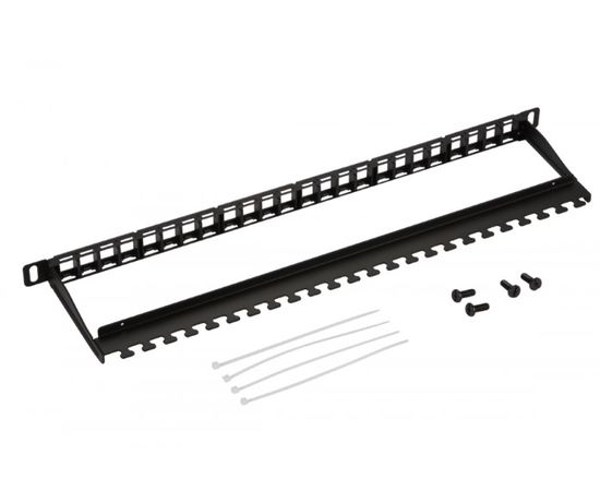  Патч-панель Lanmaster LAN-PPC24OK-UTP 19" 1U 24x UTP 